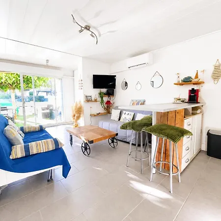 T2 Climatise Avec Jardin - 5 Personnes Apartament Valras-Plage