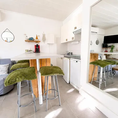 T2 Climatise Avec Jardin - 5 Personnes
