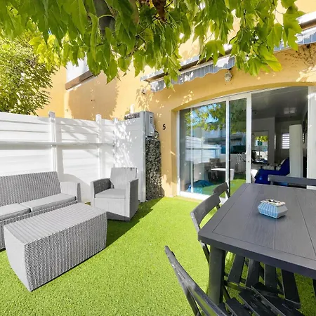 Apartament T2 Climatise Avec Jardin - 5 Personnes Valras-Plage